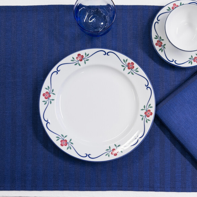 Blå servett bordstabletter Klässbols Hanne Vedel 4