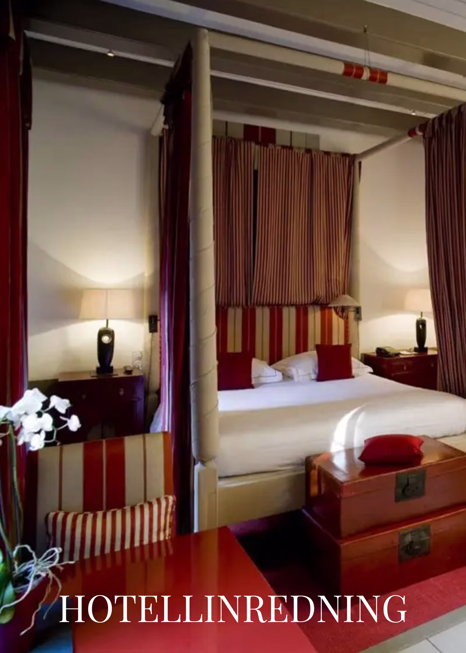 Hotellinredning av Klässbols Linneväveri