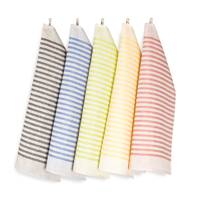 Marie linen towel Klässbols. Design by Hanne Vedel. 